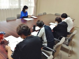 ３月３１日ケアスクール実習 (3)