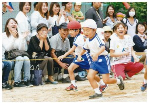 運動会リレー4歳児