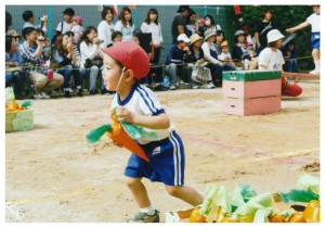 運動会3歳児