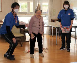 田中様笑顔