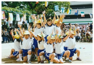 運動会パラバルーン1